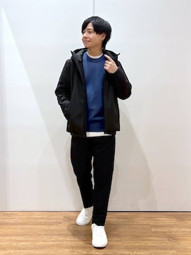 「GLOBAL WORK（グローバルワーク）のアイテム（パンツ）」を使った、おばさん（メンズ・166cm）の秋コーディネート