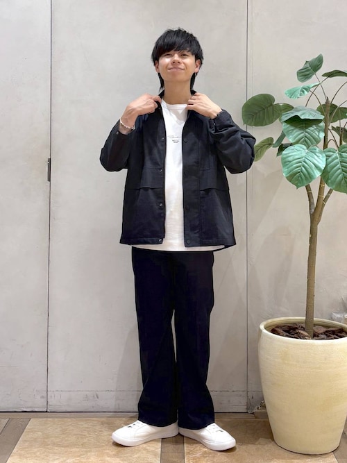 セール】クリーンデニム/ユーティリティブルゾン/CLEAN MODE/575820