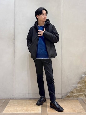 「アイテム（その他シューズ）」を使った、おばさん（メンズ・166cm）の秋コーディネート