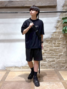 「GLOBAL WORK（グローバルワーク）のアイテム」を使った、おばさん（メンズ・166cm）の夏コーディネート