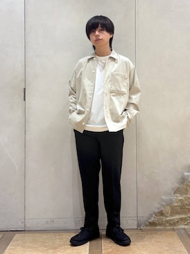 おばさん(メンズ・166cm)の秋コーディネート