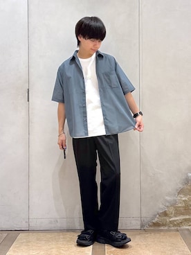 おばさん(メンズ・166cm)の夏コーディネート