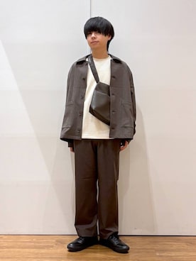 おばさん（メンズ・166cm）の春コーディネート