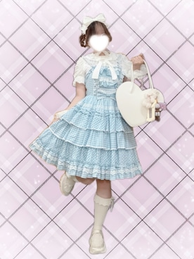 「MILK（ミルク）のアイテム」を使った、花園ありす💐さん（レディース・162cm）の夏コーディネート