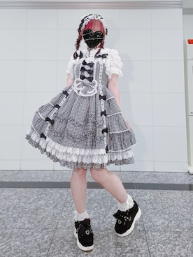 「LIZ LISA（リズリサ）のアイテム」を使った、花園ありす💐さん（レディース・162cm）の秋コーディネート