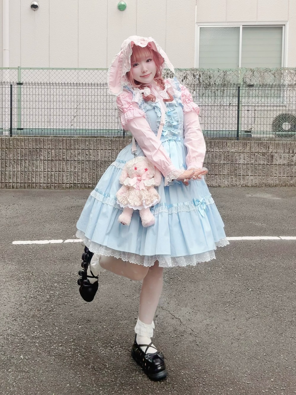 LISLISA チェック柄ファーポンチョ LISLISA チェック柄ファーポンチョ - メルカリ