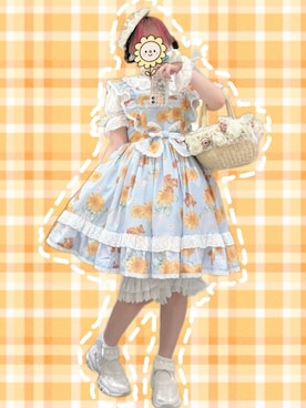 「アイテム（ファッション雑貨、ホワイト系）」を使った、花園ありす💐さん（レディース・162cm）の秋コーディネート