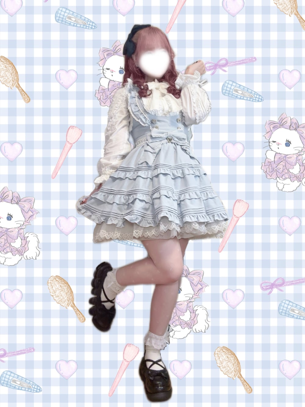 LIZ LISAのジャンパースカートを使った人気ファッションコーディネート