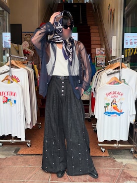「アイテム（財布/小物）」を使った、Taichiさん（メンズ・174cm）の夏コーディネート