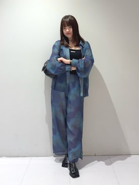 Harunaさん(レディース・162cm)の夏コーディネート