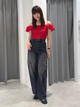 Harunaさん(レディース・162cm)の夏コーディネート