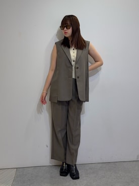 Harunaさん(レディース・162cm)の夏コーディネート