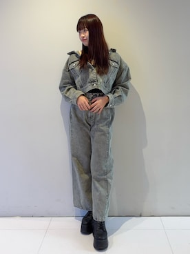 Harunaさん（レディース・162cm）の冬コーディネート