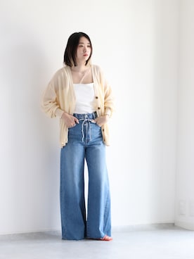 3taniさん（レディース・162cm）の夏コーディネート