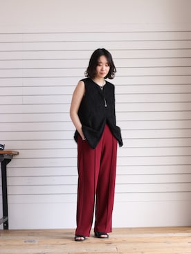 3taniさん（レディース・162cm）の夏コーディネート