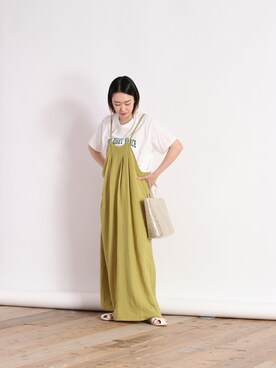 3taniさん（レディース・162cm）の夏コーディネート