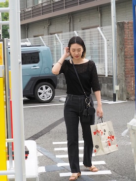 「オンオフ兼用」｜3taniさん（レディース・162cm・20代）の春コーディネート