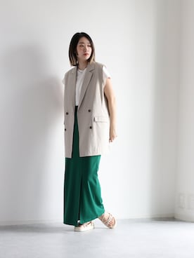 3taniさん(レディース・162cm)の夏コーディネート