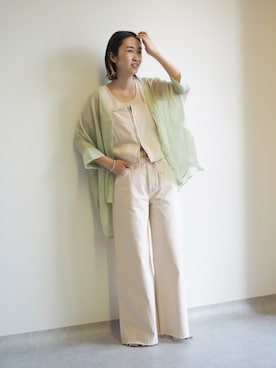 3taniさん（レディース・162cm）の夏コーディネート