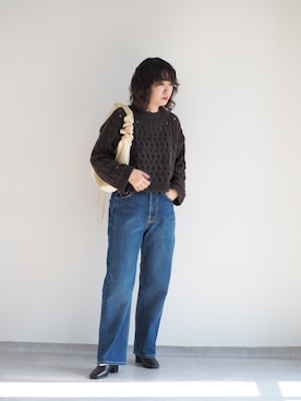 3taniさん（レディース・162cm）の冬コーディネート