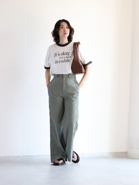 3taniさん(レディース・162cm)の夏コーディネート