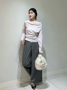 SNIDELさん（レディース・158cm）の秋コーディネート