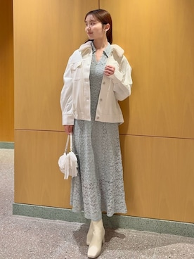 SNIDELさん（レディース・160cm）の冬コーディネート