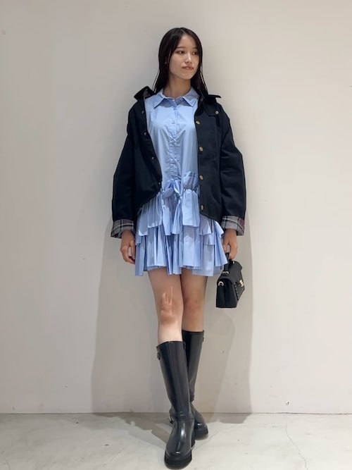 リボンシャツ（ワンピース）｜SNIDEL（スナイデル）のファッション通販