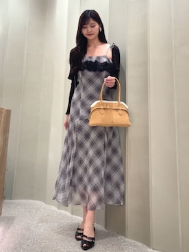 「SNIDEL（スナイデル）のアイテム（アクセサリー）」を使った、SNIDELさん（レディース・171cm）の夏コーディネート