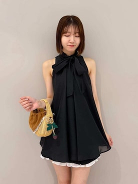 「SNIDEL（スナイデル）のアイテム（シューズ）」を使った、SNIDELさん（レディース・174cm）の夏コーディネート