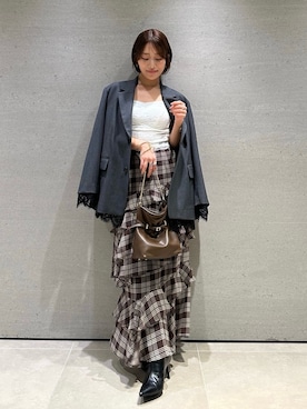 SNIDELさん（レディース・153cm）の秋コーディネート