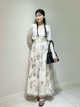 「SNIDEL（スナイデル）のアイテム（ワンピース/ドレス）」を使った、SNIDELさん（レディース・158cm）の夏コーディネート