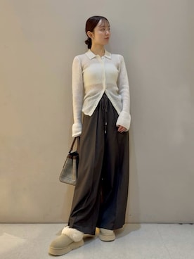 SNIDELさん（レディース・160cm）の秋コーディネート