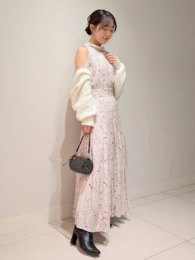 SNIDELさん(レディース・151cm)の冬コーディネート