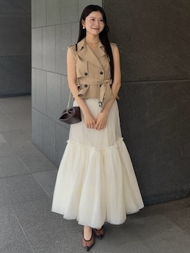 SNIDELさん(レディース・165cm)の夏コーディネート