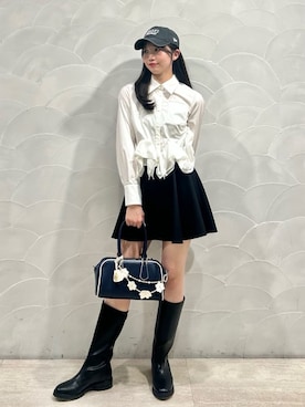 SNIDELさん（レディース・162cm）の冬コーディネート