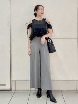 SNIDELさん(レディース・165cm)の秋コーディネート