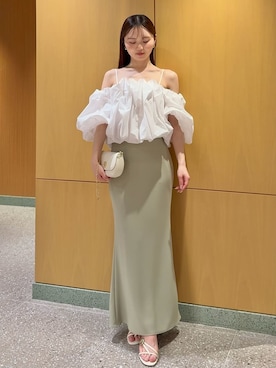 SNIDELさん（レディース・160cm）の春コーディネート