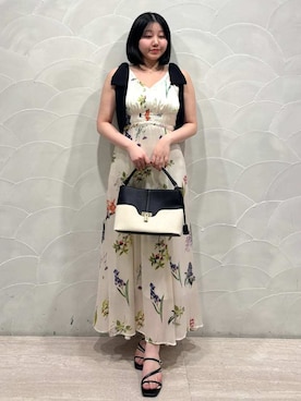 「SNIDEL（スナイデル）のアイテム（バッグ）」を使った、SNIDELさん（レディース・153cm）の夏コーディネート