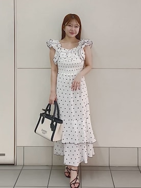 SNIDELさん(レディース・156cm)の夏コーディネート