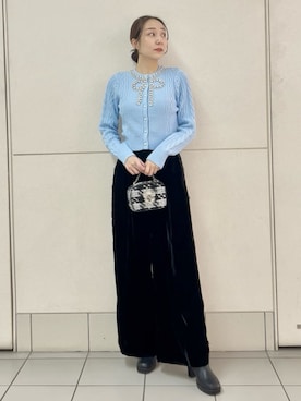 「SNIDEL（スナイデル）のアイテム（トップス）」を使った、SNIDELさん（レディース・165cm）の秋コーディネート