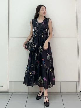 SNIDELさん（レディース・165cm）の夏コーディネート