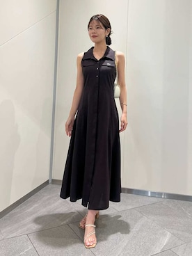 「SNIDEL（スナイデル）のアイテム（ショルダーバッグ）」を使った、SNIDELさん（レディース・157cm）の春コーディネート