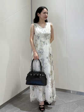 「SNIDEL（スナイデル）のアイテム（ワンピース/ドレス）」を使った、SNIDELさん（レディース・152cm）の夏コーディネート
