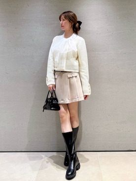 SNIDELさん（レディース・162cm）の冬コーディネート