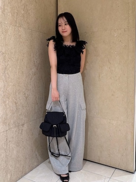 SNIDELさん（レディース・153cm）の夏コーディネート