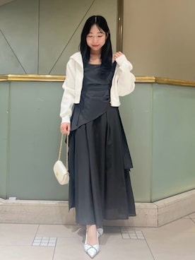 SNIDELさん（レディース・157cm）の春コーディネート