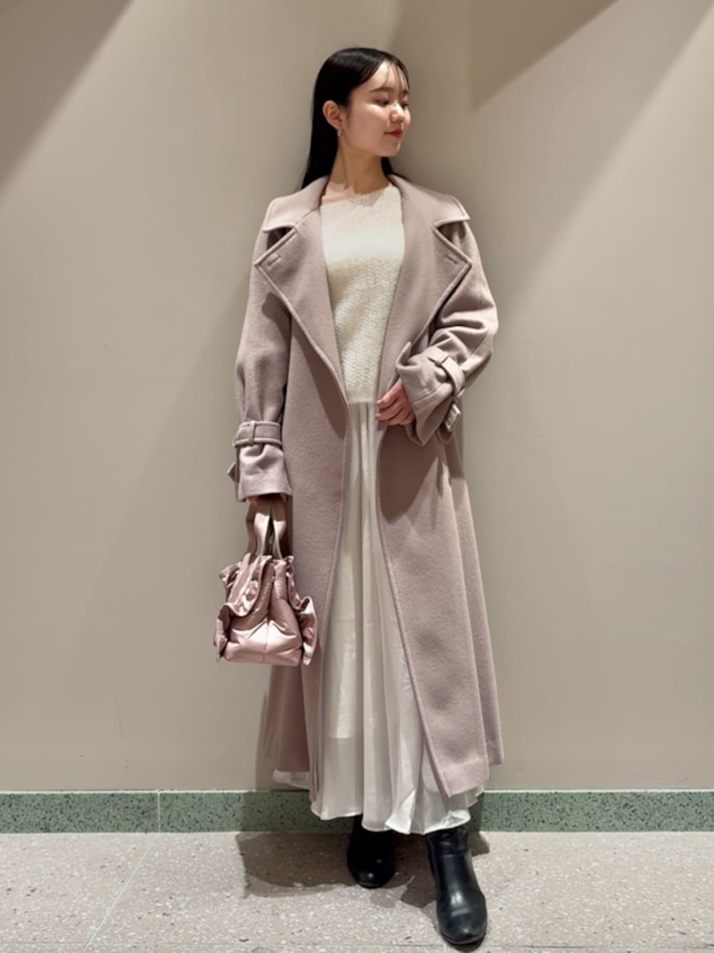 SNIDEL（スナイデル）の「フラッフィーフリルロゴバッグ