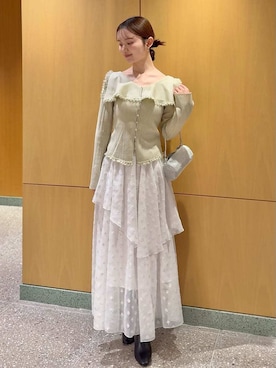 SNIDELさん(レディース・160cm)の冬コーディネート