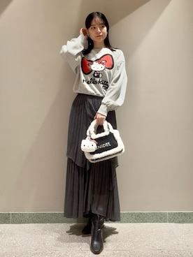 SNIDELさん（レディース・160cm）の秋コーディネート